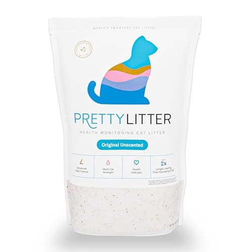 PrettyLitter Health Monitoring Cat Litter (Unscented, Non-Clumping)