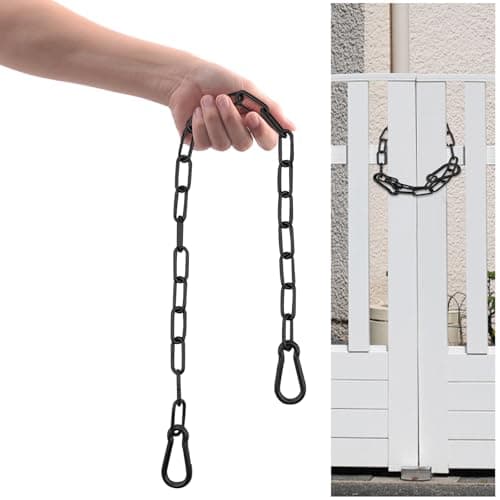smrtcol Gate Chain Lock with Carabiners