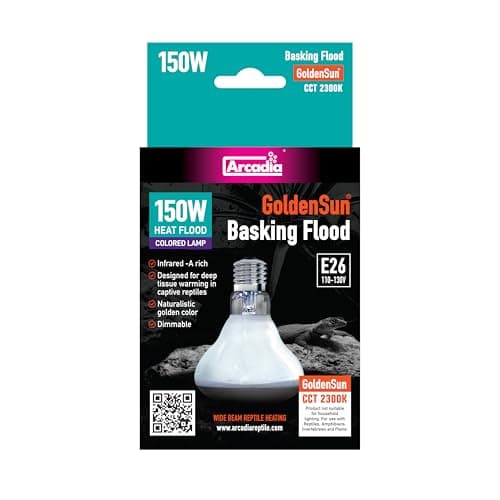 Arcadia GoldenSun Basking Halogen Heat Lamp