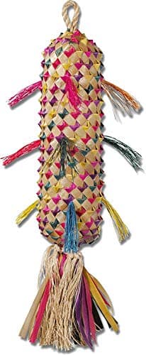 Planet Pleasures Spiked Pinata Natural Bird Toy, X-Large (17 in)