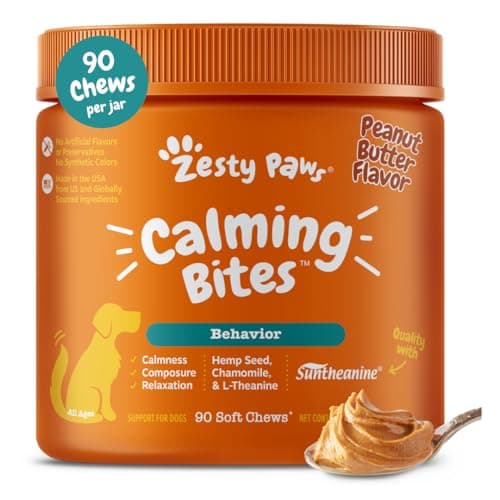 Zesty Paws Calming Chews for Dogs