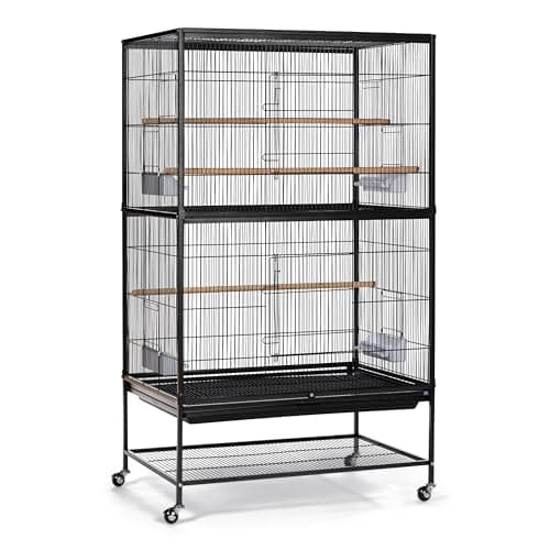 Prevue Pet Products Steel Bird Flight Cage with Wheels (Large)