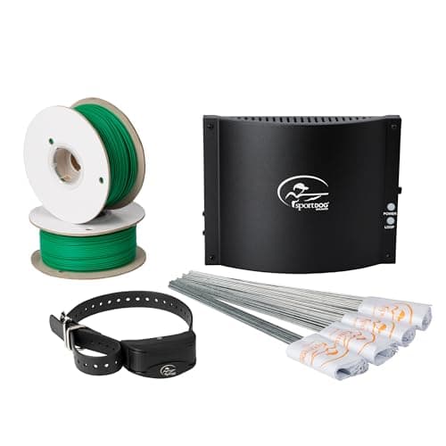 SportDOG Brand Rechargeable In-Ground Fence System, Up to 1 1/3 Acres