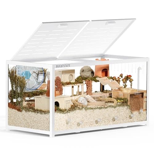 BUCATSTATE Hamster Cage 3.0 Metal Large Stackable
