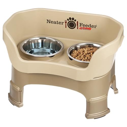 Neater Feeder Deluxe for Medium Dogs (19-40 lb), 2 Height Adjustable