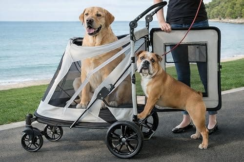 Pet Gear Expedition No-Zip Pet Stroller