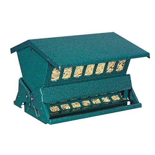 Woodlink Absolute II Squirrel Resistant Bird Feeder, 12-Pound Capacity, Model 7536