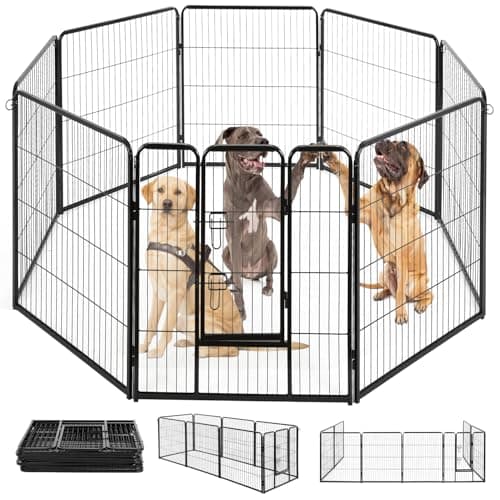 BestPet 40" 8-Panel Heavy-Duty Playpen