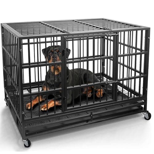 Otaid 48-Inch Heavy Duty Escape-Proof Dog Crate