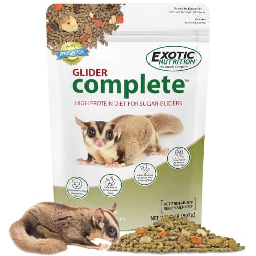 Exotic Nutrition Glider Complete Staple Diet