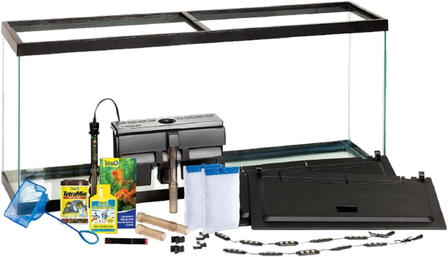 Tetra LED 55 Gallon Complete Fish Tank Kit for Freshwater Fish