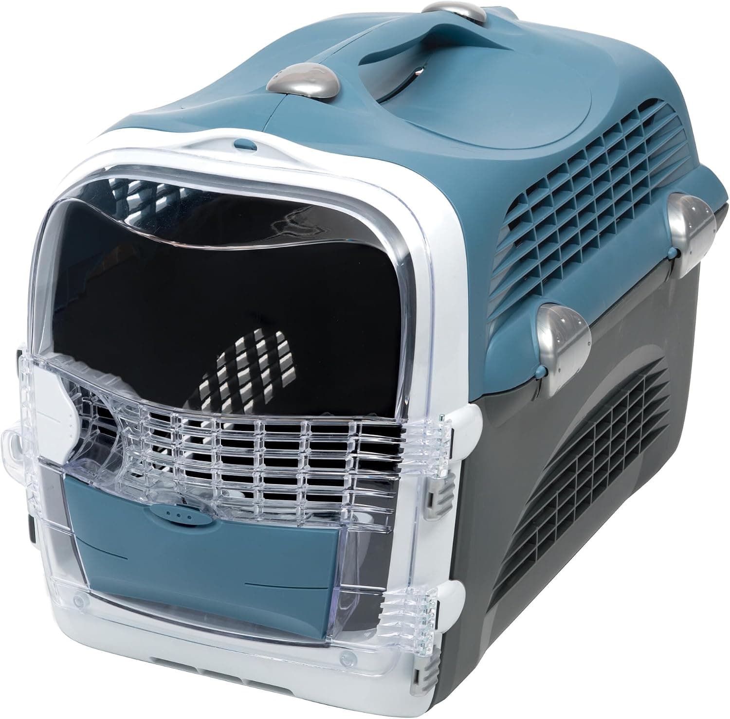 Catit Cabrio Cat Carrier, Blue-Gray, 41372